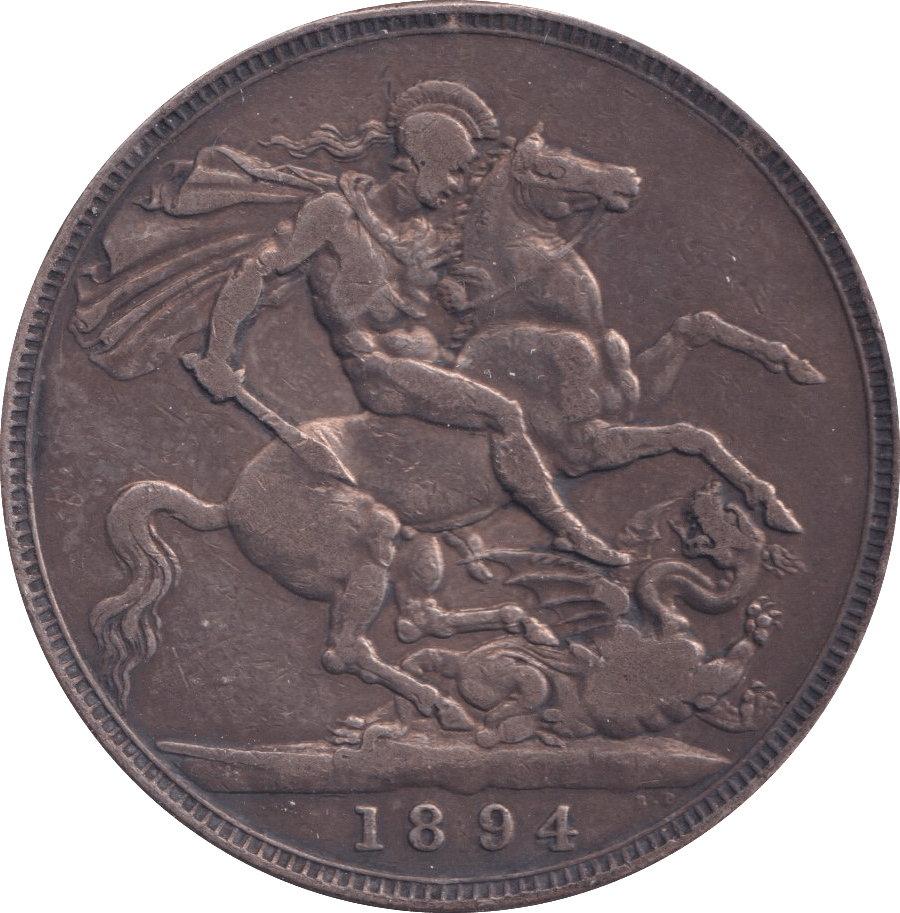 1894 CROWN ( GF ) - Crown - Cambridgeshire Coins