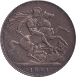 1894 CROWN ( GF ) - Crown - Cambridgeshire Coins