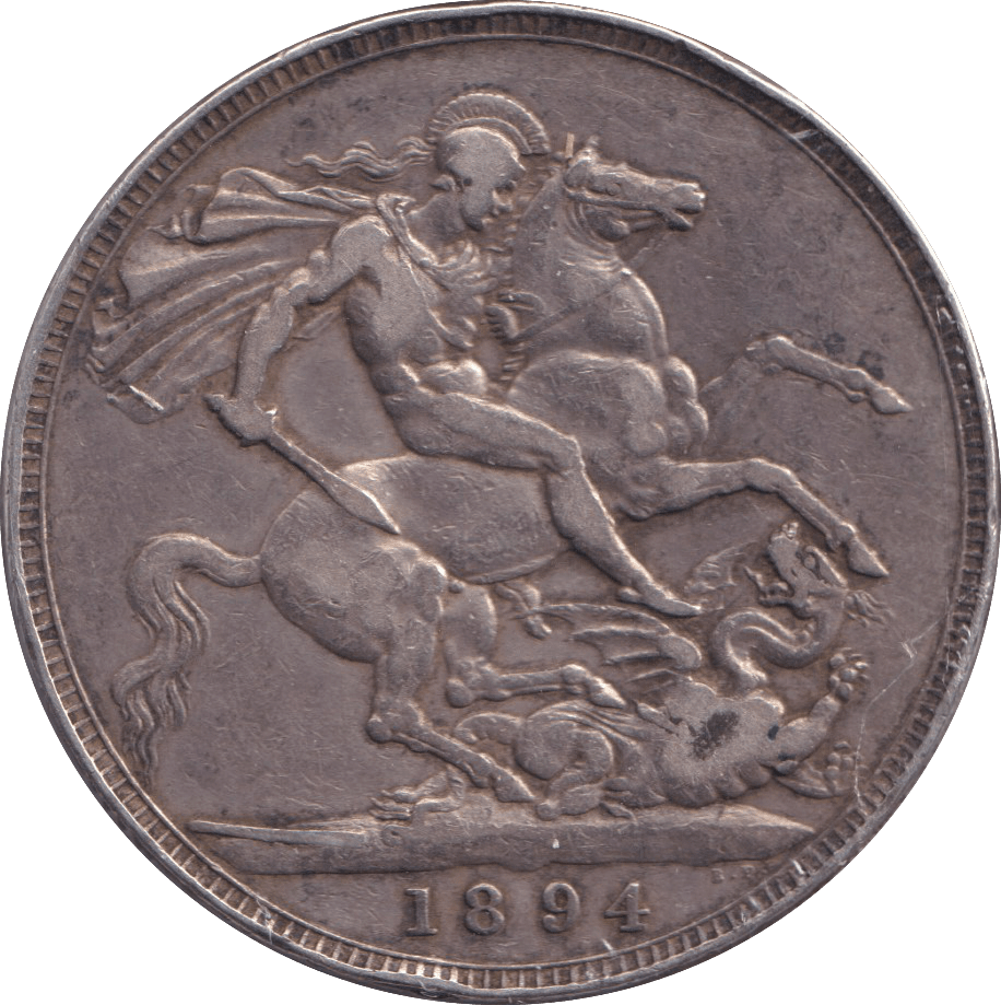 1894 CROWN ( GF ) - CROWN - Cambridgeshire Coins