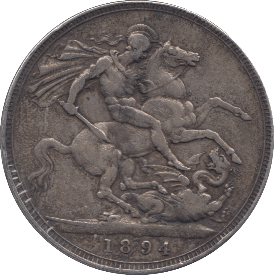 1894 CROWN ( GF ) LVII - CROWN - Cambridgeshire Coins