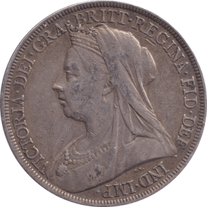 1894 CROWN ( GVF ) - CROWN - Cambridgeshire Coins