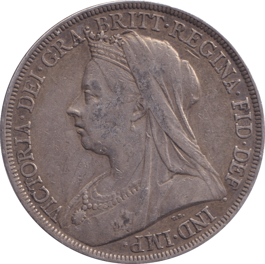 1894 CROWN ( GVF ) - CROWN - Cambridgeshire Coins