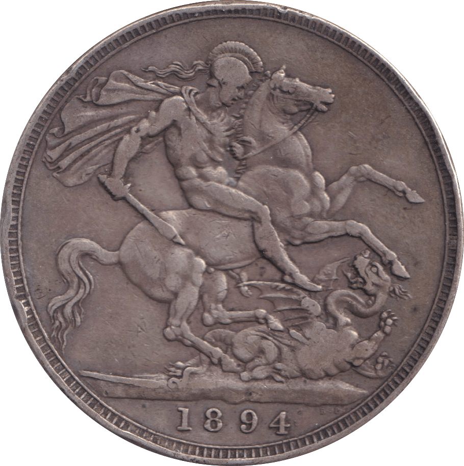 1894 CROWN ( VF ) - CROWN - Cambridgeshire Coins