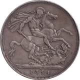 1894 CROWN ( VF ) - CROWN - Cambridgeshire Coins
