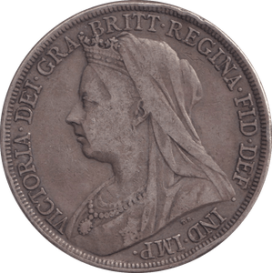 1894 CROWN ( VF ) - CROWN - Cambridgeshire Coins