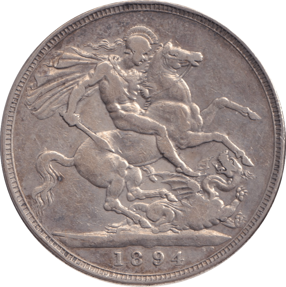 1894 CROWN ( VF ) LVII - CROWN - Cambridgeshire Coins