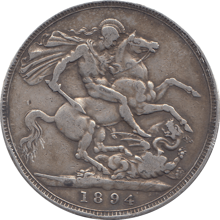 1894 CROWN ( VF ) - WORLD COINS - Cambridgeshire Coins