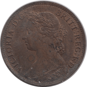 1894 FARTHING ( EF ) - Farthing - Cambridgeshire Coins