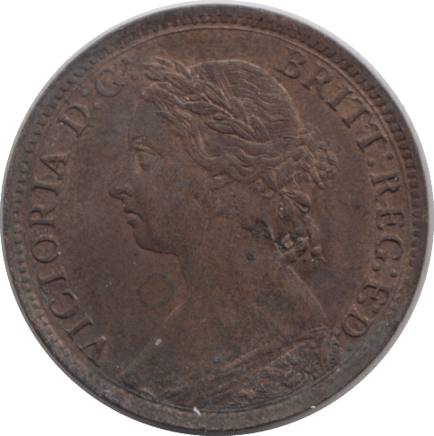 1894 FARTHING ( EF ) - Farthing - Cambridgeshire Coins
