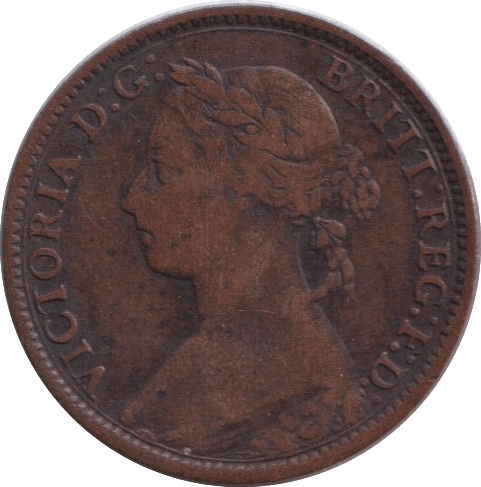 1894 FARTHING ( FINE ) - FARTHING - Cambridgeshire Coins