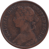 1894 FARTHING ( FINE ) - FARTHING - Cambridgeshire Coins