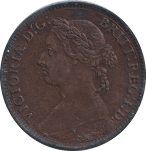 1894 FARTHING ( GVF ) - Farthing - Cambridgeshire Coins