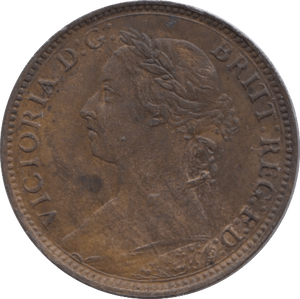 1894 FARTHING ( UNC ) - Farthing - Cambridgeshire Coins