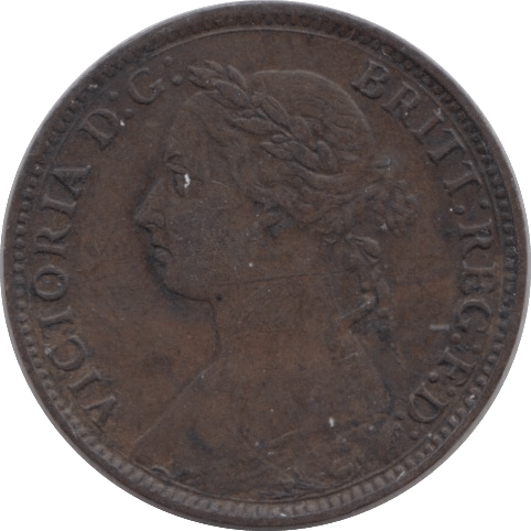 1894 FARTHING ( VF ) - Farthing - Cambridgeshire Coins