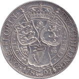 1894 FLORIN ( VF ) - FLORIN - Cambridgeshire Coins