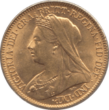 1894 GOLD HALF SOVEREIGN ( AUNC ) - HALF SOVEREIGN - Cambridgeshire Coins