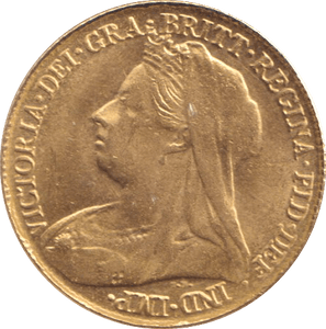 1894 GOLD HALF SOVEREIGN ( GVF ) - HALF SOVEREIGN - Cambridgeshire Coins