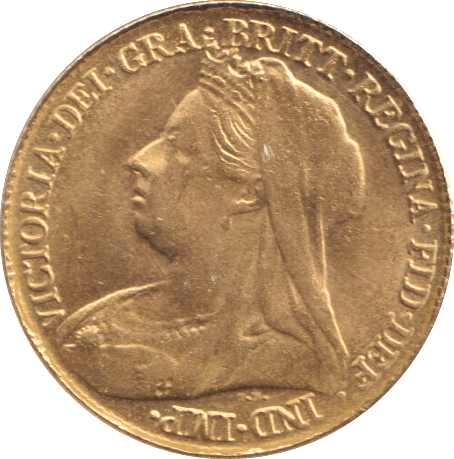 1894 GOLD HALF SOVEREIGN ( GVF ) - HALF SOVEREIGN - Cambridgeshire Coins