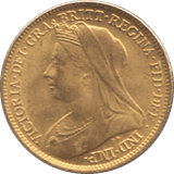 1894 GOLD HALF SOVEREIGN ( UNC ) - HALF SOVEREIGN - Cambridgeshire Coins