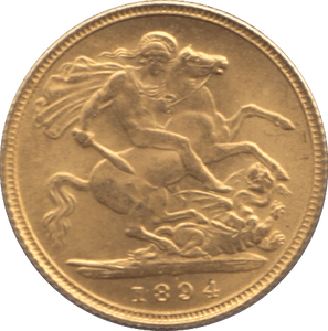 1894 GOLD HALF SOVEREIGN ( UNC ) - HALF SOVEREIGN - Cambridgeshire Coins