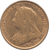 1894 GOLD HALF SOVEREIGN ( VF ) - HALF SOVEREIGN - Cambridgeshire Coins