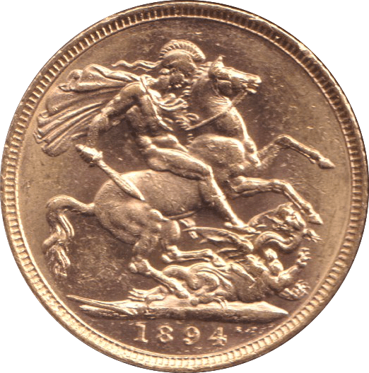 1894 GOLD SOVEREIGN ( AUNC ) - SOVEREIGN - Cambridgeshire Coins