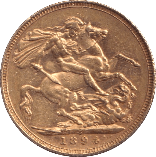1894 GOLD SOVEREIGN ( EF ) 5 - SOVEREIGN - Cambridgeshire Coins