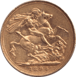 1894 GOLD SOVEREIGN ( EF ) 5 - SOVEREIGN - Cambridgeshire Coins