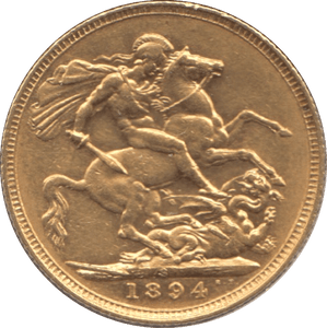 1894 GOLD SOVEREIGN ( GVF ) SYDNEY MINT - SOVEREIGN - Cambridgeshire Coins