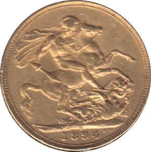 1894 GOLD SOVEREIGN MELBOURNE MINT ( EF ) - SOVEREIGN - Cambridgeshire Coins