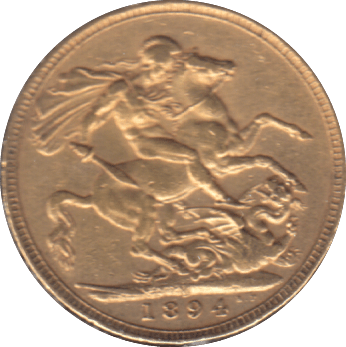 1894 GOLD SOVEREIGN MELBOURNE MINT ( EF ) - SOVEREIGN - Cambridgeshire Coins