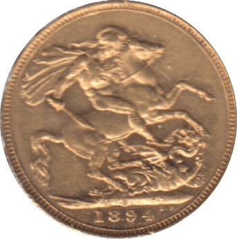 1894 GOLD SOVEREIGN SYDNEY MINT ( AUNC ) - SOVEREIGN - Cambridgeshire Coins