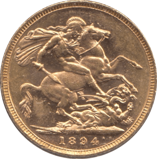 1894 GOLD SOVEREIGN ( UNC ) MELBOURNE MINT - SOVEREIGN - Cambridgeshire Coins