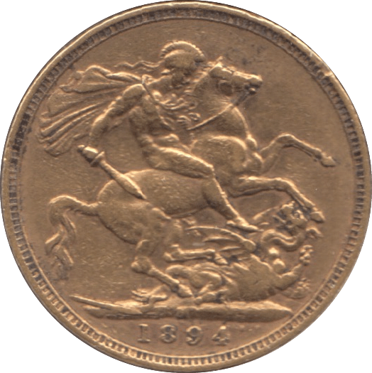 1894 GOLD SOVEREIGN ( VF ) MELBOURNE MINT - SOVEREIGN - Cambridgeshire Coins