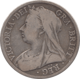 1894 HALFCROWN ( EF ) - HALFCROWN - Cambridgeshire Coins