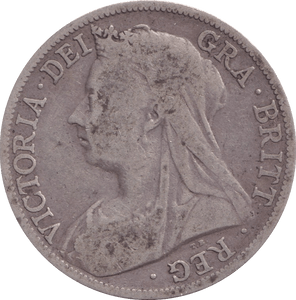 1894 HALFCROWN ( F ) - Halfcrown - Cambridgeshire Coins