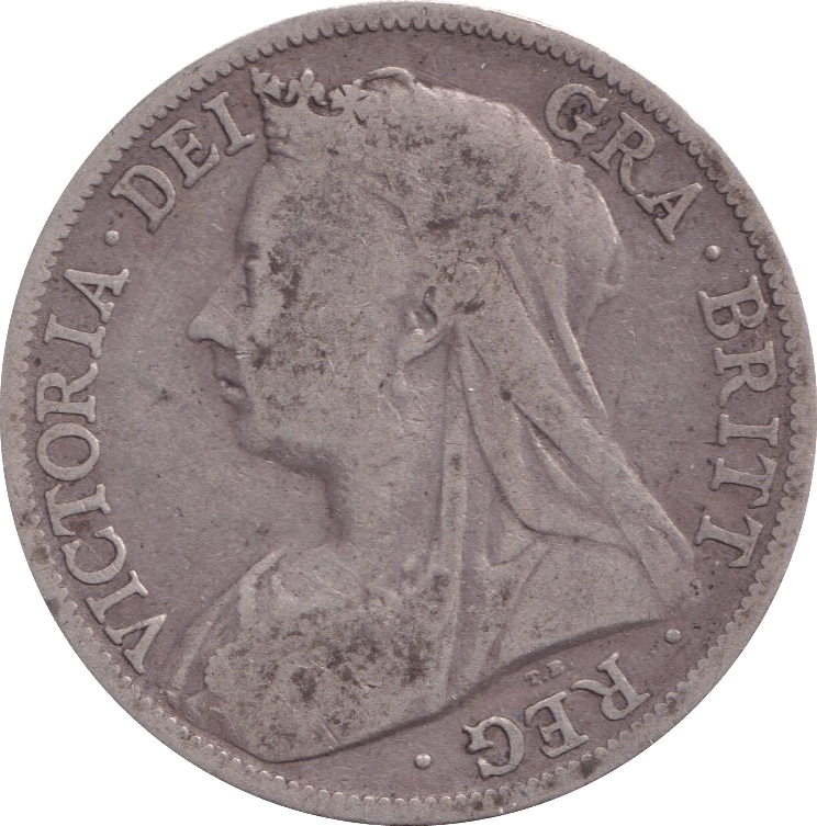 1894 HALFCROWN ( F ) - Halfcrown - Cambridgeshire Coins