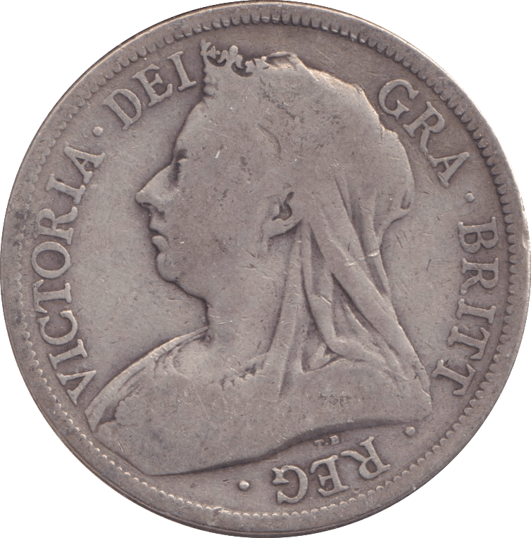 1894 HALFCROWN ( FINE ) 6 - HALFCROWN - Cambridgeshire Coins