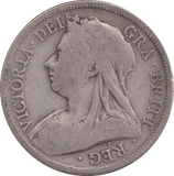 1894 HALFCROWN ( FINE ) 6 - HALFCROWN - Cambridgeshire Coins