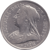 1894 HALFCROWN ( FINE ) - HALFCROWN - Cambridgeshire Coins