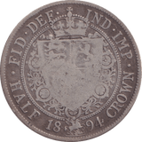 1894 HALFCROWN ( FINE ) - Halfcrown - Cambridgeshire Coins