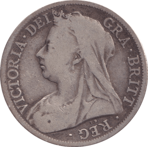 1894 HALFCROWN ( FINE ) - Halfcrown - Cambridgeshire Coins