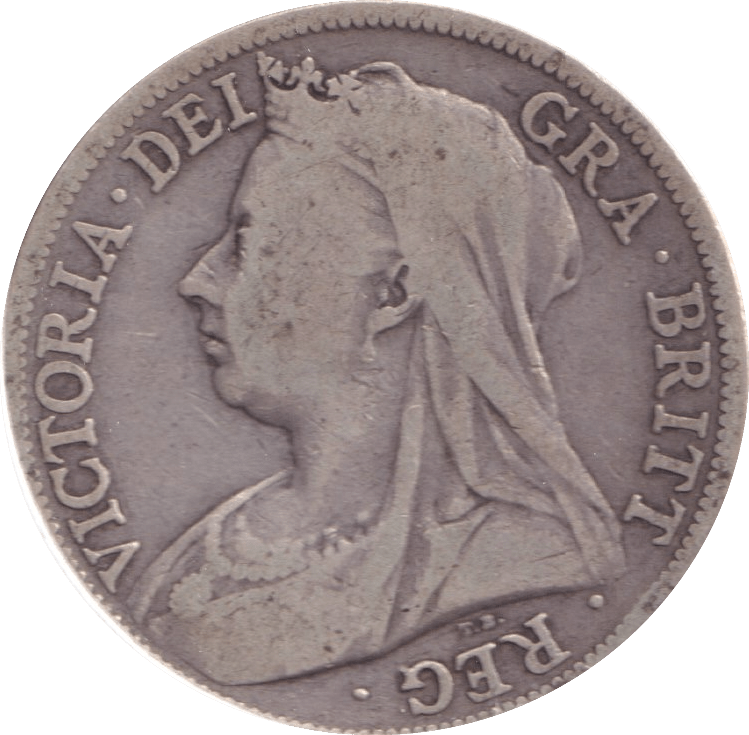 1894 HALFCROWN ( FINE ) - Halfcrown - Cambridgeshire Coins