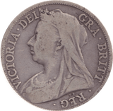 1894 HALFCROWN ( FINE ) - Halfcrown - Cambridgeshire Coins