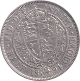 1894 HALFCROWN ( FINE ) - HALFCROWN - Cambridgeshire Coins