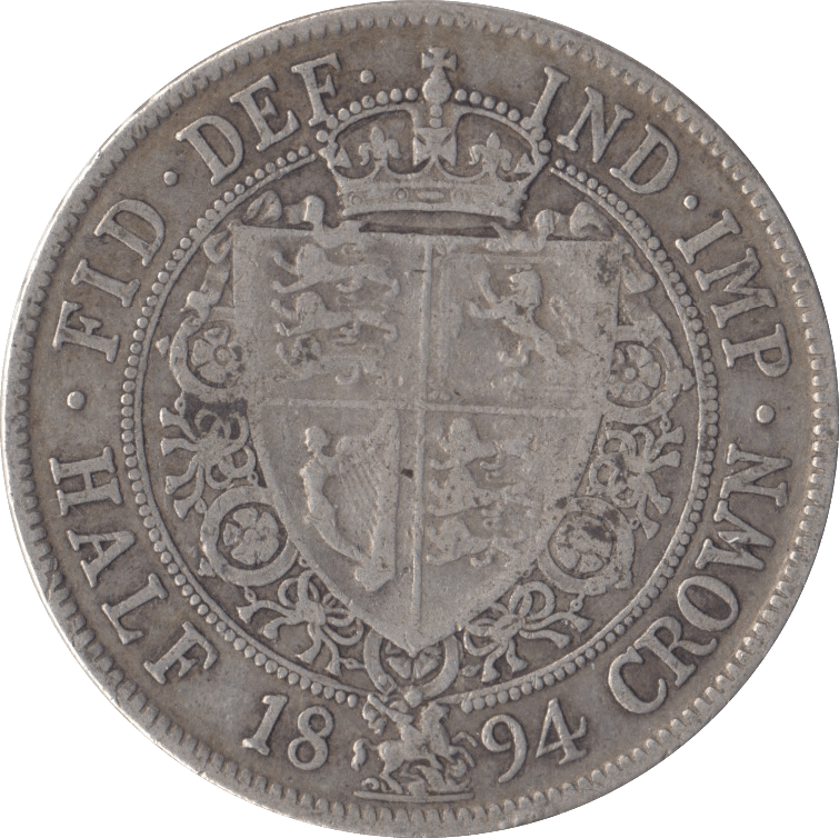 1894 HALFCROWN ( GF ) - HALFCROWN - Cambridgeshire Coins