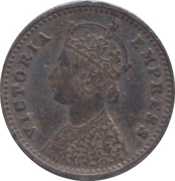 1894 INDIA TWO ANNAS - WORLD COINS - Cambridgeshire Coins