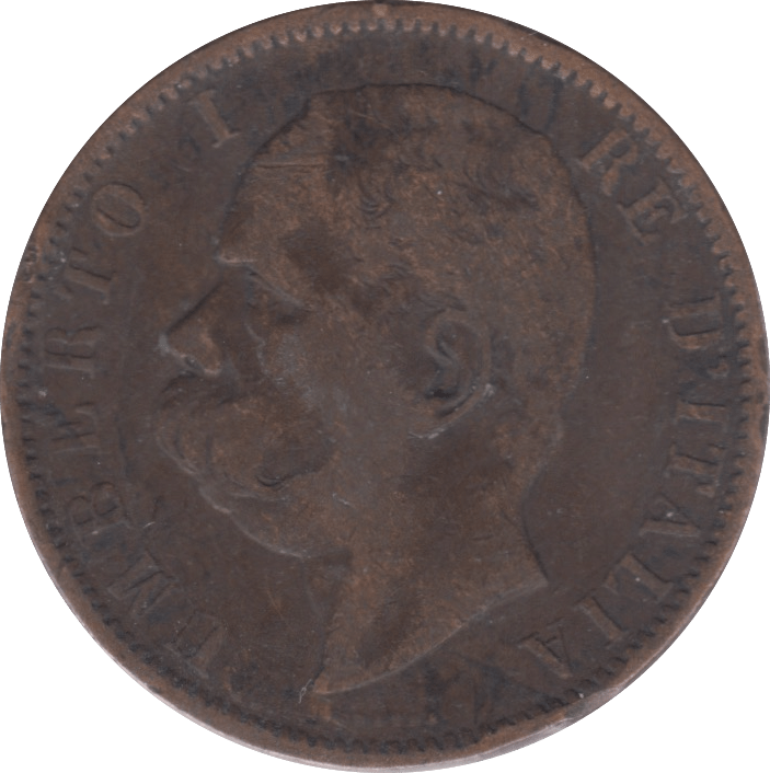 1894 ITALY 10 CENTESIMI - WORLD COINS - Cambridgeshire Coins
