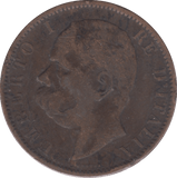 1894 ITALY 10 CENTESIMI - WORLD COINS - Cambridgeshire Coins