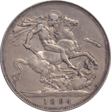 1894 LVII CROWN ( VF ) - CROWN - Cambridgeshire Coins